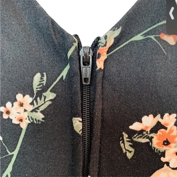 TORRID Floral Print Georgette Midi Dress Size 10 - Picture 8 of 12